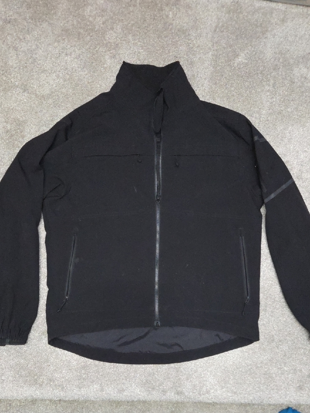 5.11 Tactical Black Full-Zip Shell Jacket